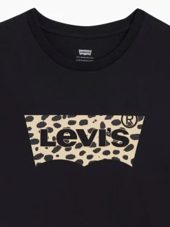 Levi's Trikoopaidat Ja Colleget|t-paita 17369-2437 2437 Black Leopard
