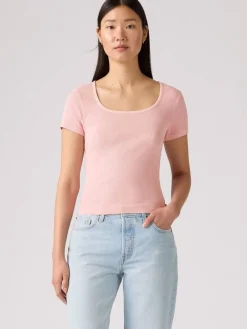 Levi's Trikoopaidat Ja Colleget|t-paita Essential Sgrd Neck Tee