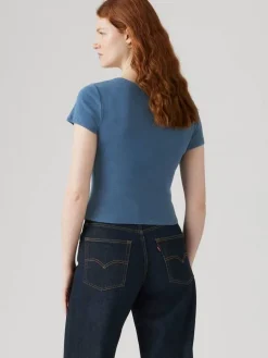 Levi's Trikoopaidat Ja Colleget|t-paita Essential Sgrd Neck Tee
