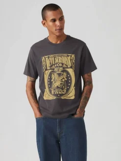 Levi's T-Paidat|t-paita Graphic Crewneck Tee 1854 Brin Music Inspired Phantom