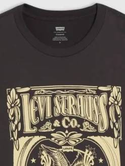 Levi's T-Paidat|t-paita Graphic Crewneck Tee 1854 Brin Music Inspired Phantom