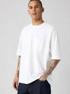 Levi's T-Paidat|t-paita Half Sleeve Pique Tee 0001 Bright white