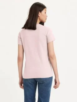 Levi's Trikoopaidat Ja Colleget|t-paita Perfect T-shirt Shimmer BW 2433 Shimmer bw keepsake lilac