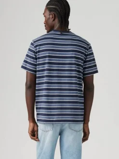 Levi's T-Paidat|t-paita The Essential Tee 0096 Caicos Stripe Navy Blazer