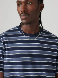 Levi's T-Paidat|t-paita The Essential Tee 0096 Caicos Stripe Navy Blazer