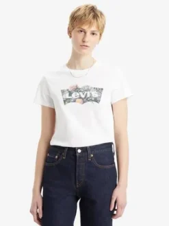 t-paita The Perfect Tee Bw Floral>Levi's Discount