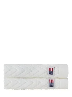 pyyhesetti 30x50 cm herringbone 2 kpl valkoinen><noscript><img width=
