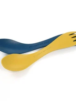 Light my fire Retkeilytarvikkeet|Spork Little BIO 2 kpl yellow/blue
