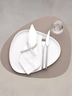 pöytätabletti Nupo Curve L Clay Brown>LIND DNA Outlet