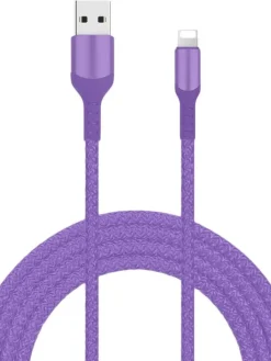 latausjohto USB-lightning, 2 m lila>Livia Clearance