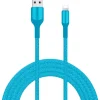 Livia Kuulokkeet Ja Puhelintarvikkeet|latausjohto USB-lightning, 2 m turkoosi