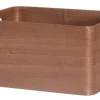 4Living Säilytyskorit Ja Laatikot|Ruoansäilytys Ja Järjestys|puulaatikko 35x26x18 cm ruskea