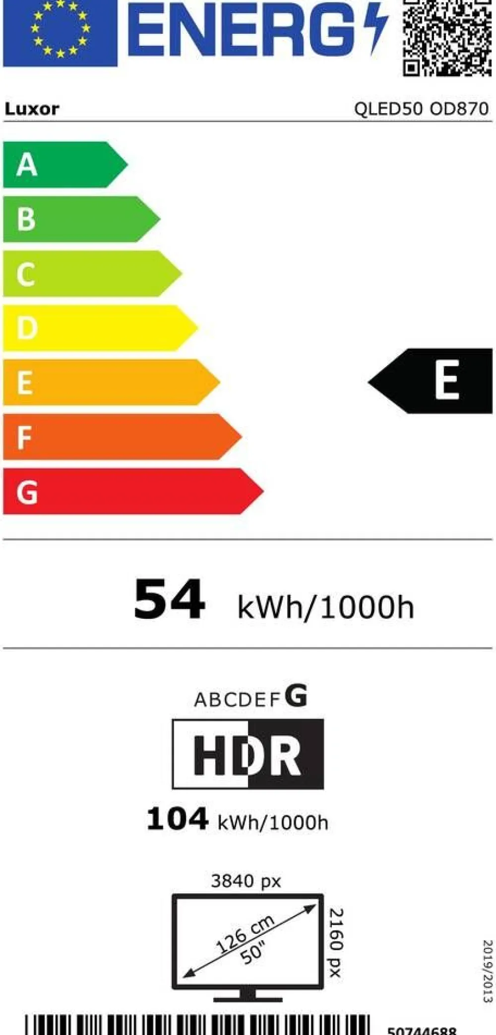 TV 50" QLED50 OD870>Luxor Online