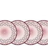 Lyngby Astiat|lautanen Sorrento 16 cm 4 kpl/pkt Pink