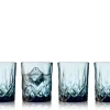 Lyngby Astiat|viskilasi Sorrento 32 cl 4 kpl/pkt Blue