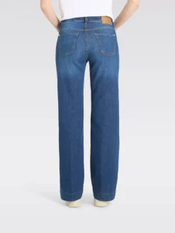 Mac Farkut|farkut Wide Auth.Stretch Denim Fashion Blue Washed D620