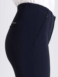 Mac Housut|housut Anna Zip New 198 Dark blue