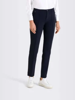Mac Housut|housut Anna Zip New 198 Dark blue