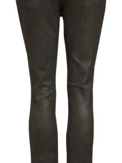 Mac Housut|housut Dream Skinny Zip D097 Grey coated wash