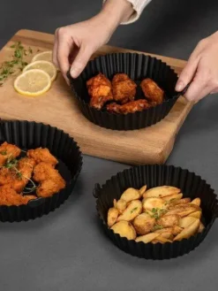 Air fryer silikonivuoka 18,5x14,5 cm><noscript><img width=