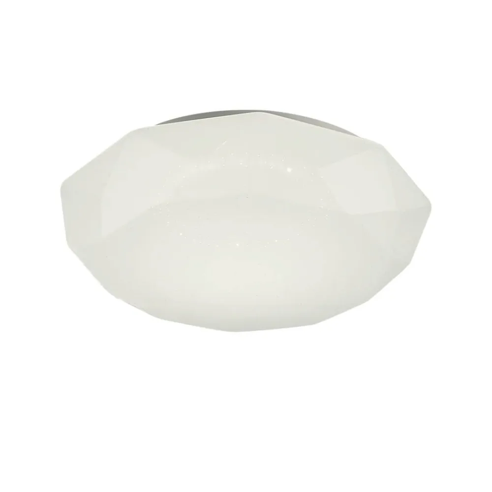 Mantra Sisustusvalaisimet|plafondi Diamante Smart 33 cm valkoinen