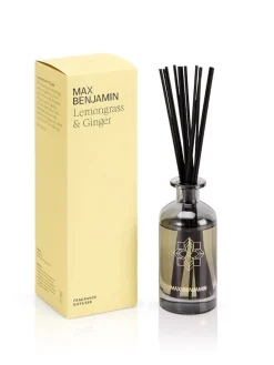Max Benjamin Tuoksukynttilät Ja Huonetuoksut|Kynttilät Ja Huonetuoksut|huonetuoksu Lemongrass and Ginger 150 ml