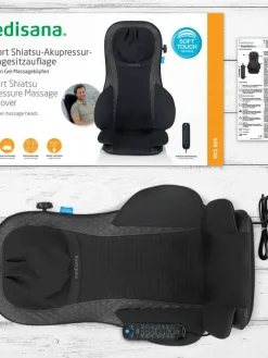 shiatsu- ja akupainantaistuin musta MCG820><noscript><img width=