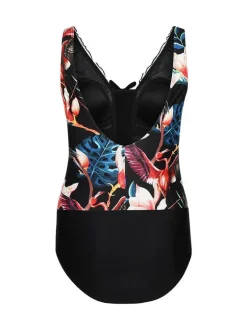 Mila Asusteet|uimapuku P55212-23 Musta / Multicolor