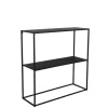 hylly Alexis 80 x 80 cm musta>Mirrors and More Clearance