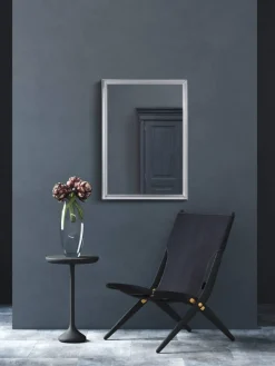 Mirrors and More Kellot Ja Peilit|peili Frieda 50 x 70 cm hopea