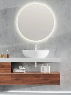 peili Franzi Ø60 cm LED-valolla><noscript><img width=