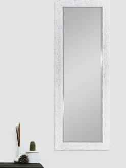 Mirrors and More Kellot Ja Peilit|peili Vicky 50 x 150 cm valkoinen/kromi
