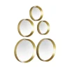 Mirrors and More Kellot Ja Peilit|peilisetti Vivien 5-pack kulta