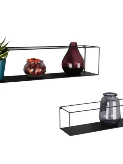 Mirrors and More Hyllyt Ja Telineet|Huonekalut|seinähylly Tinka 2-pack musta