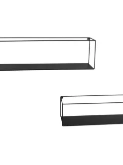 Mirrors and More Hyllyt Ja Telineet|Huonekalut|seinähylly Tinka 2-pack musta