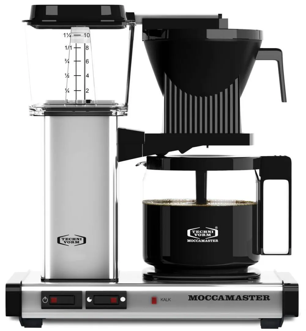 Moccamaster Kahvi Ja Kuumat Juomat|kahvinkeitin Automatic S kiillotettu hopea