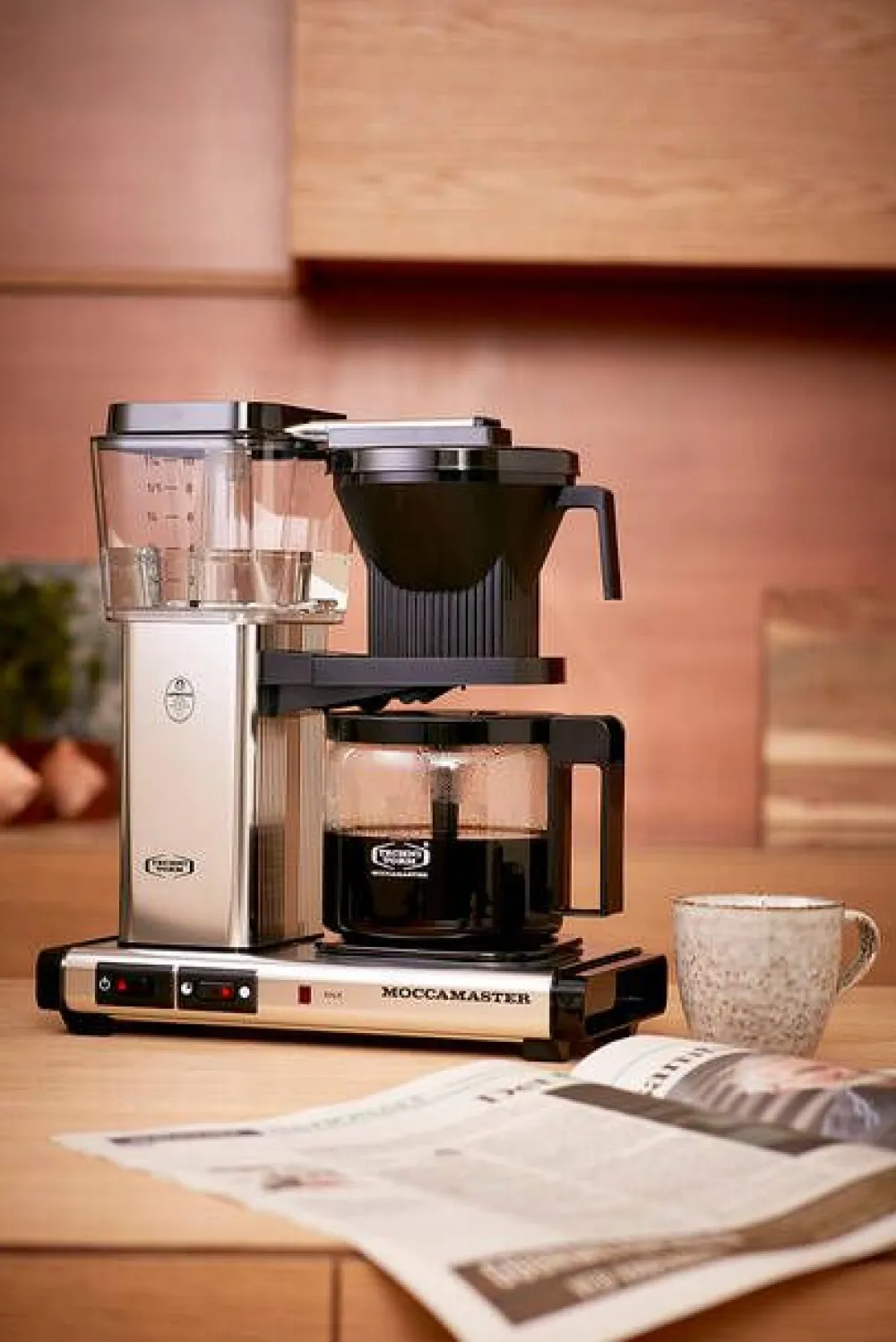 Moccamaster Kahvi Ja Kuumat Juomat|kahvinkeitin Automatic S kiillotettu hopea
