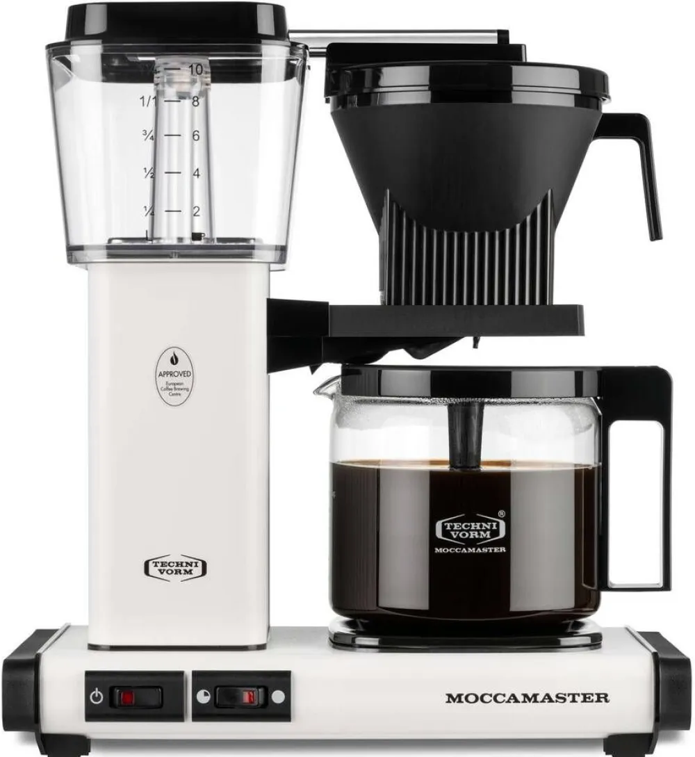 Moccamaster Kahvi Ja Kuumat Juomat|kahvinkeitin Automatic Matt White