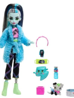 Monster High Nuket Ja Kotileikki|Creepover Party Frankie