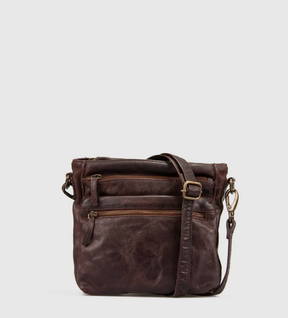 Montana Laukut|laukku Alpha Crossbody Brown 200 Brown