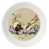 Moomin Astiat|Arabia lautanen Ø 19 cm Piisamirotta luolassa