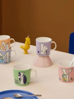 Moomin Astiat|Arabia muki 0,4 l ABC Y