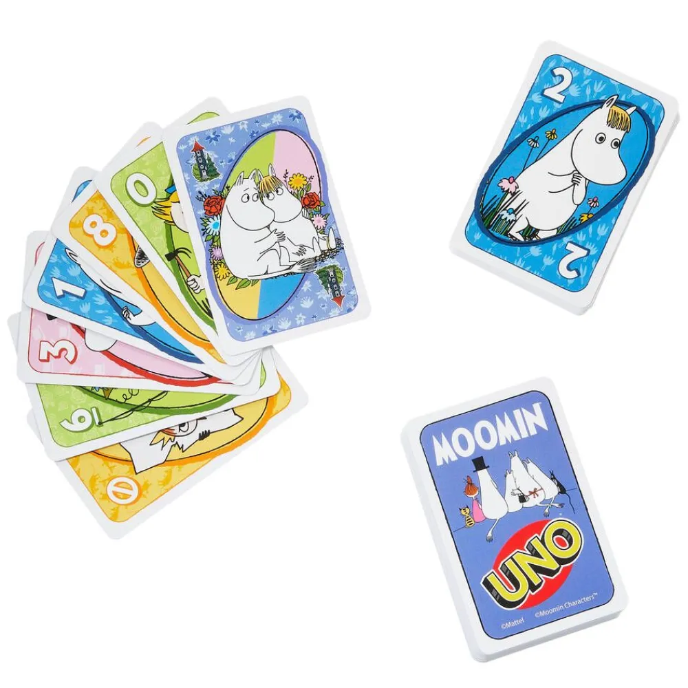 Moomin Pelit Ja Palapelit|korttipeli Uno Muumi