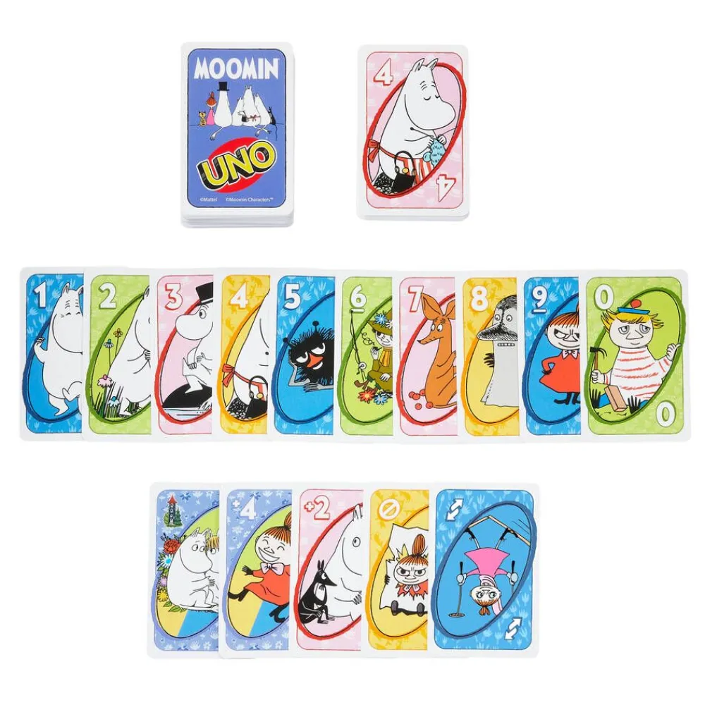 Moomin Pelit Ja Palapelit|korttipeli Uno Muumi