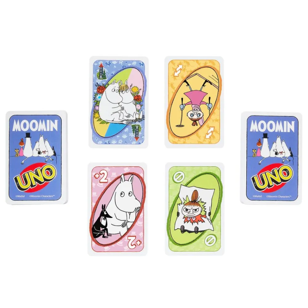 Moomin Pelit Ja Palapelit|korttipeli Uno Muumi