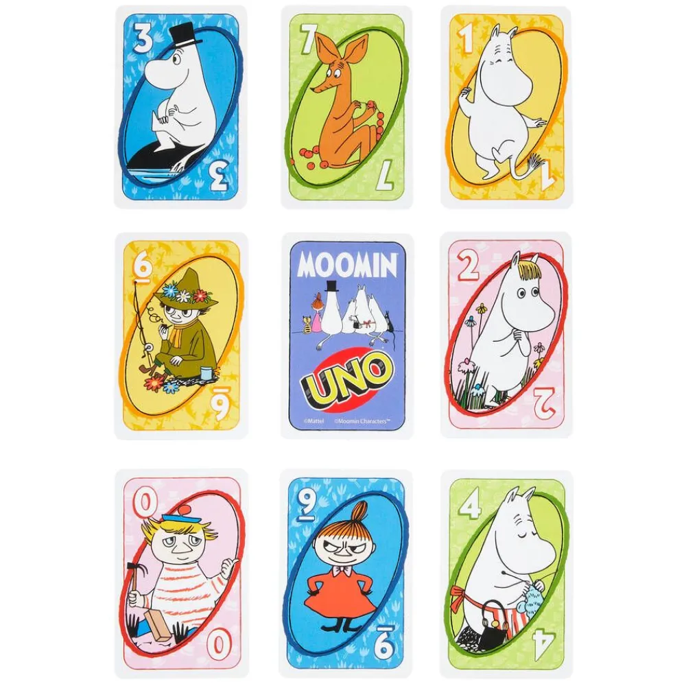 Moomin Pelit Ja Palapelit|korttipeli Uno Muumi