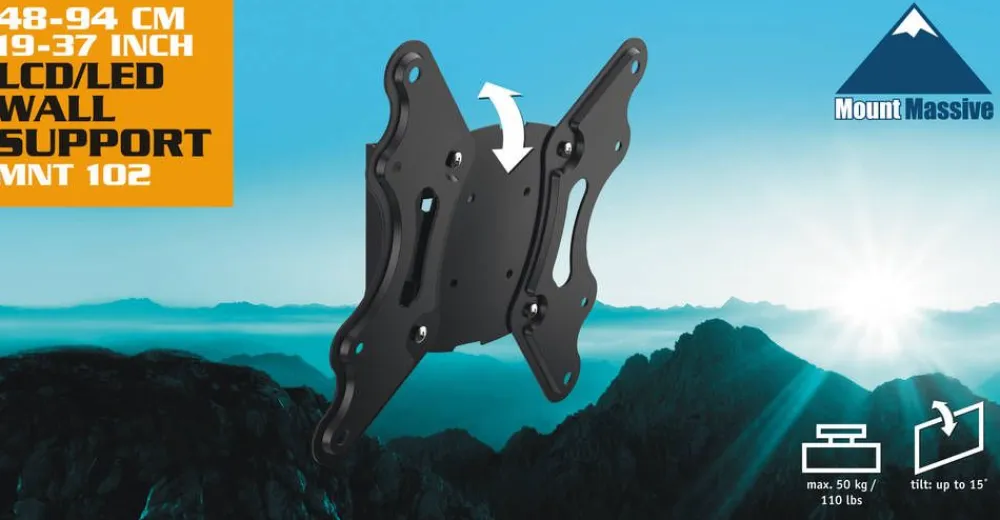 TV-seinäteline MNT 102>Mount Massive Outlet
