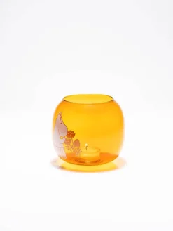 Muumi kynttilälyhty Pikku Myy keltainen 9,5 cm><noscript><img width=