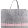 Vappu Keittiössä kestokassi 55x40 cm r-pet huopa harmaa>Muurla Discount