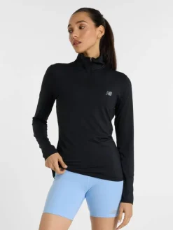 New Balance Treenivaatteet|paita Sport Quarter Zip W Black